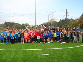 Műfüves pálya átadás - fotó: 