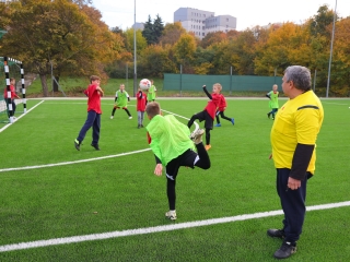 Műfüves pálya átadás - fotó: 