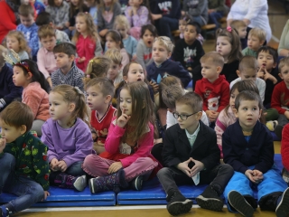 Joulupukki a Béke városrészben - fotó: 