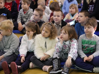 Joulupukki a Béke városrészben - fotó: 