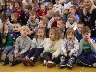 Joulupukki a Béke városrészben - fotó: 