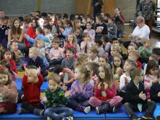 Joulupukki a Béke városrészben - fotó: 