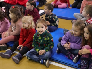 Joulupukki a Béke városrészben - fotó: 