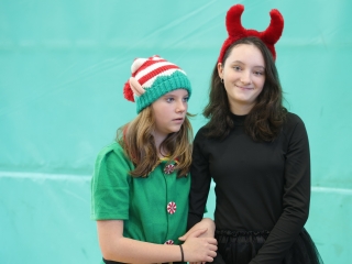 Joulupukki a Béke városrészben - fotó: 