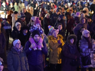 A remény gyertyája is felizzott  - fotó: 