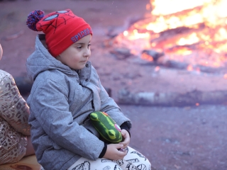 Újtelepre is megérkezett a Mikulás (galéria) - fotó: 