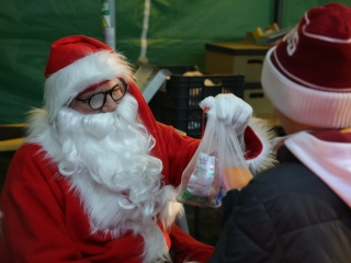 Újtelepre is megérkezett a Mikulás (galéria) - fotó: 