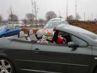 Jótét körök a városban az autós Mikulásokkal (2024) - fotó: 