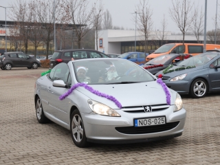 Jótét körök a városban az autós Mikulásokkal (2024) - fotó: 