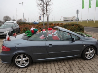 Jótét körök a városban az autós Mikulásokkal (2024) - fotó: 