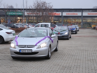 Jótét körök a városban az autós Mikulásokkal (2024) - fotó: 