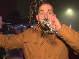 Szilveszteri mulatság a Városháza téren (galéria) - fotó: 