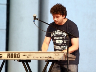 Ligetzáró képekben - a Maszkura és a Tücsökraj koncertje - fotó: Sándor Judit