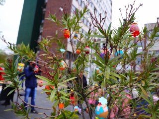 Húsvéti pompában a Városháza tér (galéria) - fotó: 