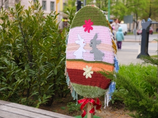 Húsvéti pompában a Városháza tér (galéria) - fotó: 