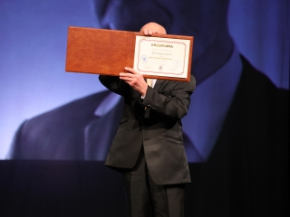 Díjátadó és szoboravatás az ünnepen - fotó: 