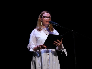 Díjátadó és szoboravatás az ünnepen - fotó: 