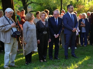 Díjátadó és szoboravatás az ünnepen - fotó: 