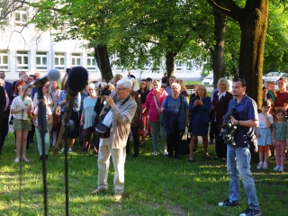 Díjátadó és szoboravatás az ünnepen - fotó: 