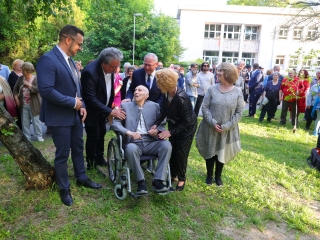 Díjátadó és szoboravatás az ünnepen - fotó: 