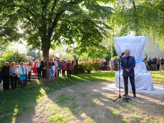 Díjátadó és szoboravatás az ünnepen - fotó: 