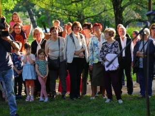 Díjátadó és szoboravatás az ünnepen - fotó: 