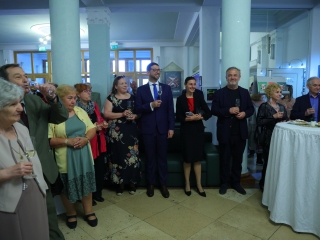 Díjátadó és szoboravatás az ünnepen - fotó: 