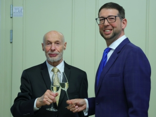 Díjátadó és szoboravatás az ünnepen - fotó: 