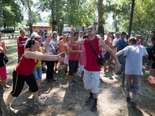 Családi nap a kempingben - fotó: Ónodi Zoltán