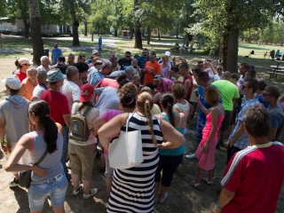 Családi nap a kempingben - fotó: Ónodi Zoltán