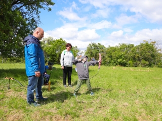Célra tartottak a kőtárban - fotó: 