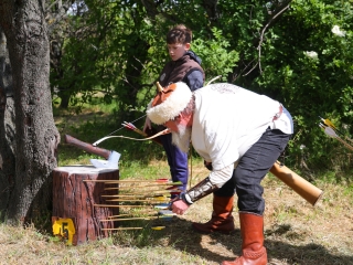 Célra tartottak a kőtárban - fotó: 