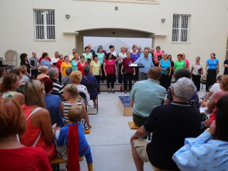 Parádés koncert a múzeumkertben - fotó: 