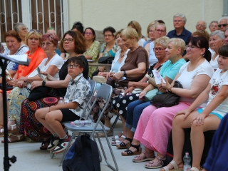 Parádés koncert a múzeumkertben - fotó: 