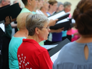 Parádés koncert a múzeumkertben - fotó: 