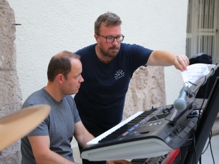 Parádés koncert a múzeumkertben - fotó: 