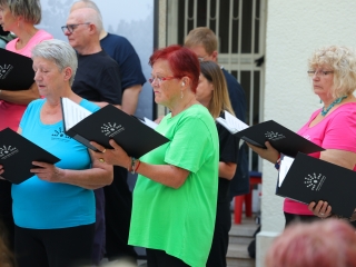 Parádés koncert a múzeumkertben - fotó: 