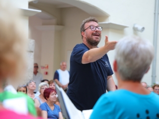 Parádés koncert a múzeumkertben - fotó: 