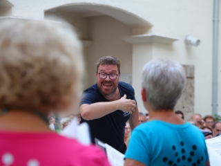 Parádés koncert a múzeumkertben - fotó: 