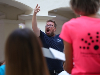 Parádés koncert a múzeumkertben - fotó: 