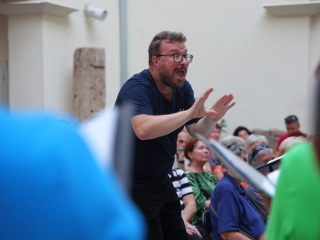 Parádés koncert a múzeumkertben - fotó: 