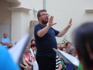 Parádés koncert a múzeumkertben - fotó: 