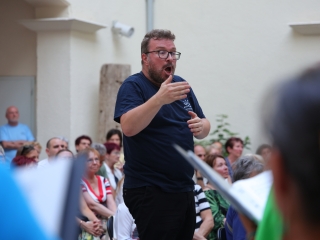 Parádés koncert a múzeumkertben - fotó: 