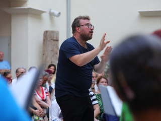 Parádés koncert a múzeumkertben - fotó: 