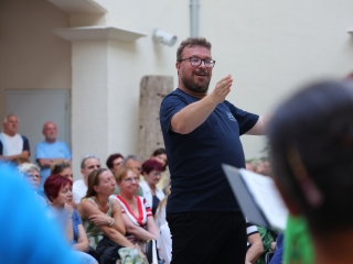 Parádés koncert a múzeumkertben - fotó: 