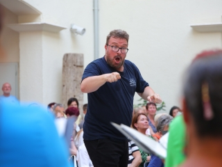 Parádés koncert a múzeumkertben - fotó: 