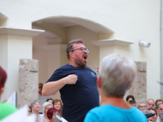 Parádés koncert a múzeumkertben - fotó: 