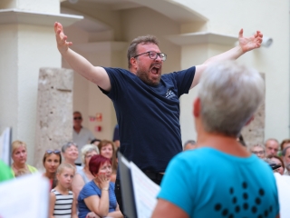 Parádés koncert a múzeumkertben - fotó: 