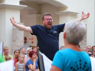 Parádés koncert a múzeumkertben - fotó: 