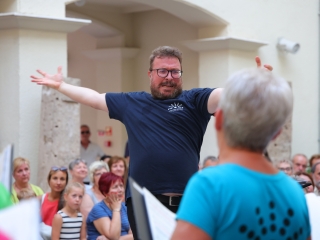 Parádés koncert a múzeumkertben - fotó: 